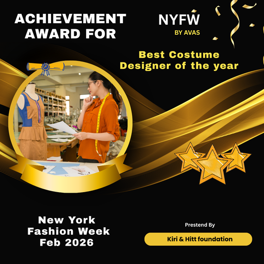Achievement Award For Best Costume Designer 🏆