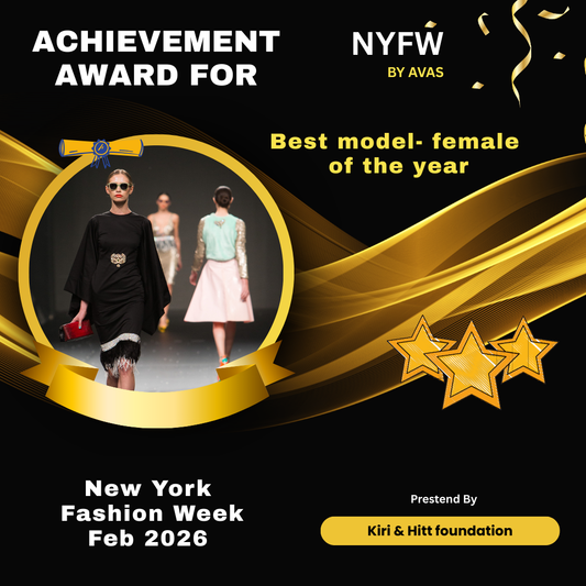 Participant  Award for Best Model - Female 🏆