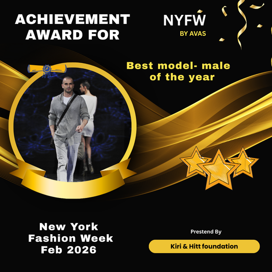 Participant Award for Best Model - Male 🏆